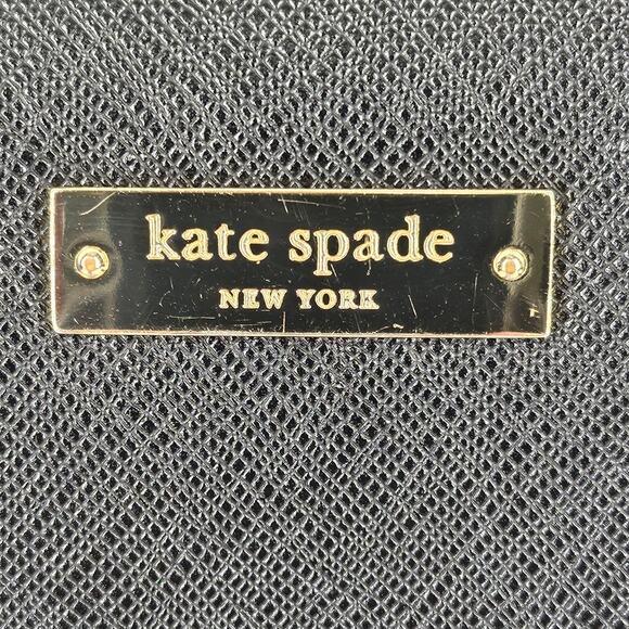 KATE SPADE BLACK HARD CASE 13" LAPTOP CASE WITH PINK MEMORY FOAM PADDING - Picture 3 of 10